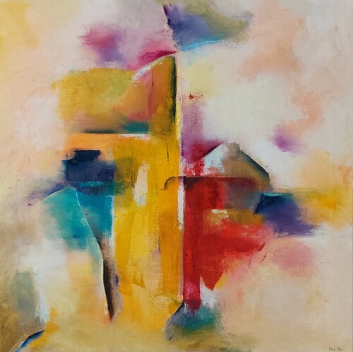 L' Aria calda di un pomeriggio d'estate di Roberto Broggi, Pittura in vendita su Singulart