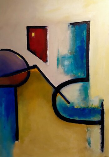 Il Cielo nella Stanza di Roberto Broggi, Pittura in vendita su Singulart