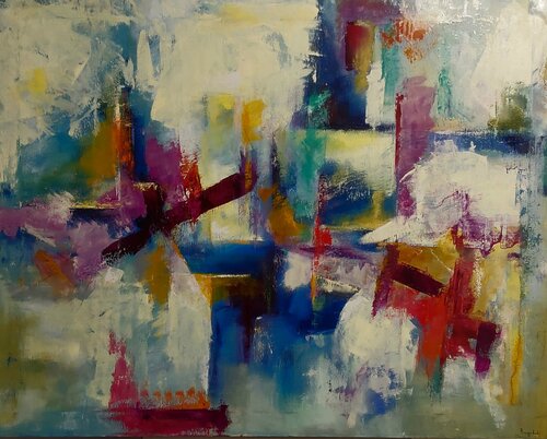 Dialogo n°1 di Roberto Broggi, Pittura in vendita su Singulart