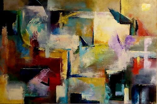 Dialogo n° 9 di Roberto Broggi, Pittura in vendita su Singulart
