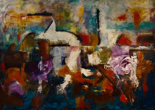 No Man's Land van Roberto Broggi, Schilderij te koop op Singulart