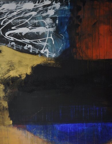 aus dem Dunkel ins Helle by Trudi Schönenberger-Hofmann, 회화 for Sale on Singulart