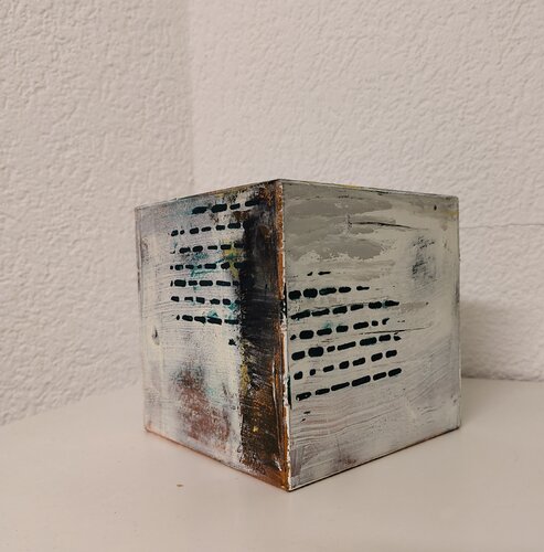 Flächen und Linien de Trudi Schönenberger-Hofmann, Pintura a la venta en Singulart