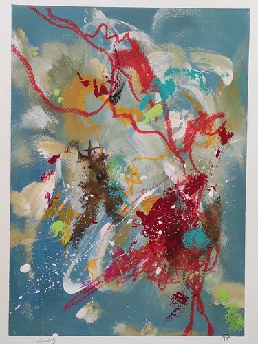 UN NODO DA SCIOGLIERE van Paolo Schiavon, Schilderij te koop op Singulart