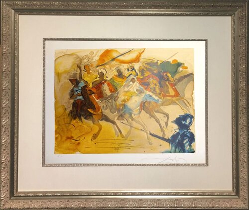 La bataille de Tetouan (The battle of Tetouan) Salvador Dalí