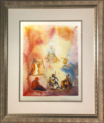 La lampe d'Aladin (Aladdin's lamp) van Salvador Dalí, Afdruk te koop op Singulart