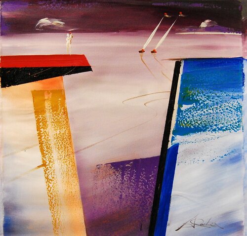 Mystic Waters de Alfred Gockel, Pintura a la venta en Singulart