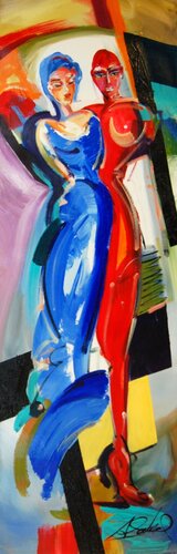 Vision Of Love par Alfred Gockel, Peinture en vente sur Singulart