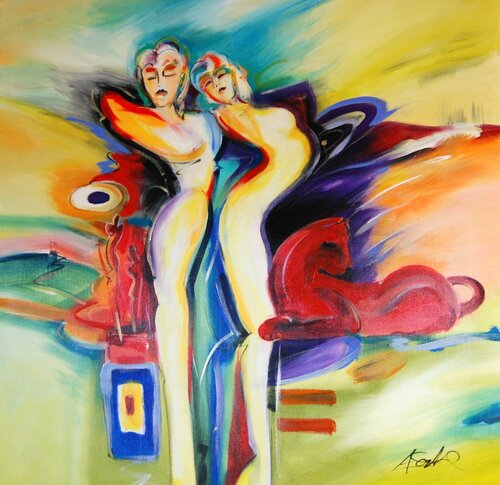 There Is Another Sky by Alfred Gockel, 회화 for Sale on Singulart
