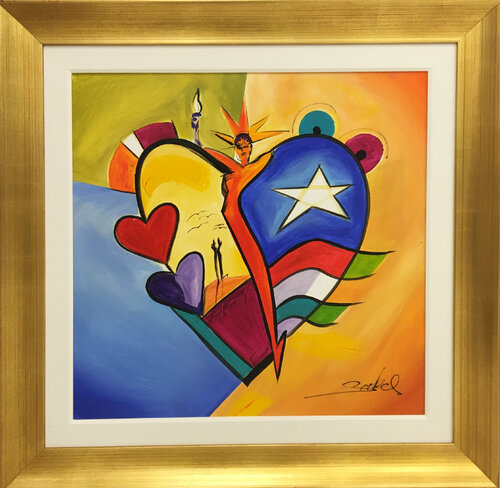 Carry The Torch de Alfred Gockel, Pintura a la venta en Singulart