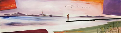 As I Look Up by Alfred Gockel, 회화 for Sale on Singulart