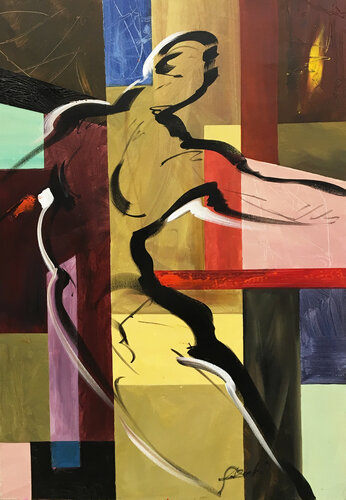 History of The Night von Alfred Gockel, Malerei kaufen auf Singulart