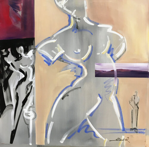 The Enterance de Alfred Gockel, Pintura a la venta en Singulart