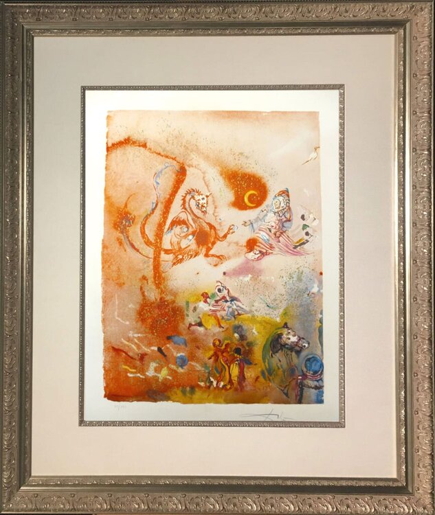 Fantasie Orientalle (Oriental Fantasy) Salvador Dalí