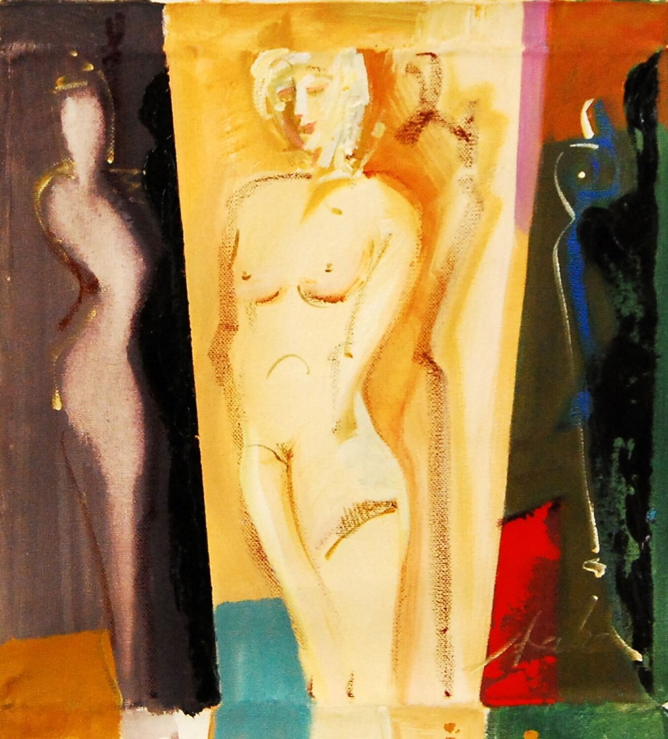 Goddess Alfred Gockel Dipinto originale in vendita