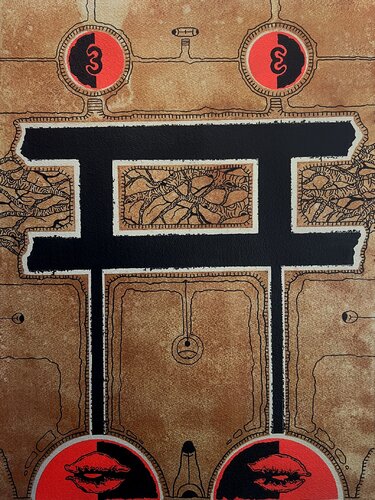 "ELEGBARA" van Leonardo Montiel, Tekening te koop op Singulart