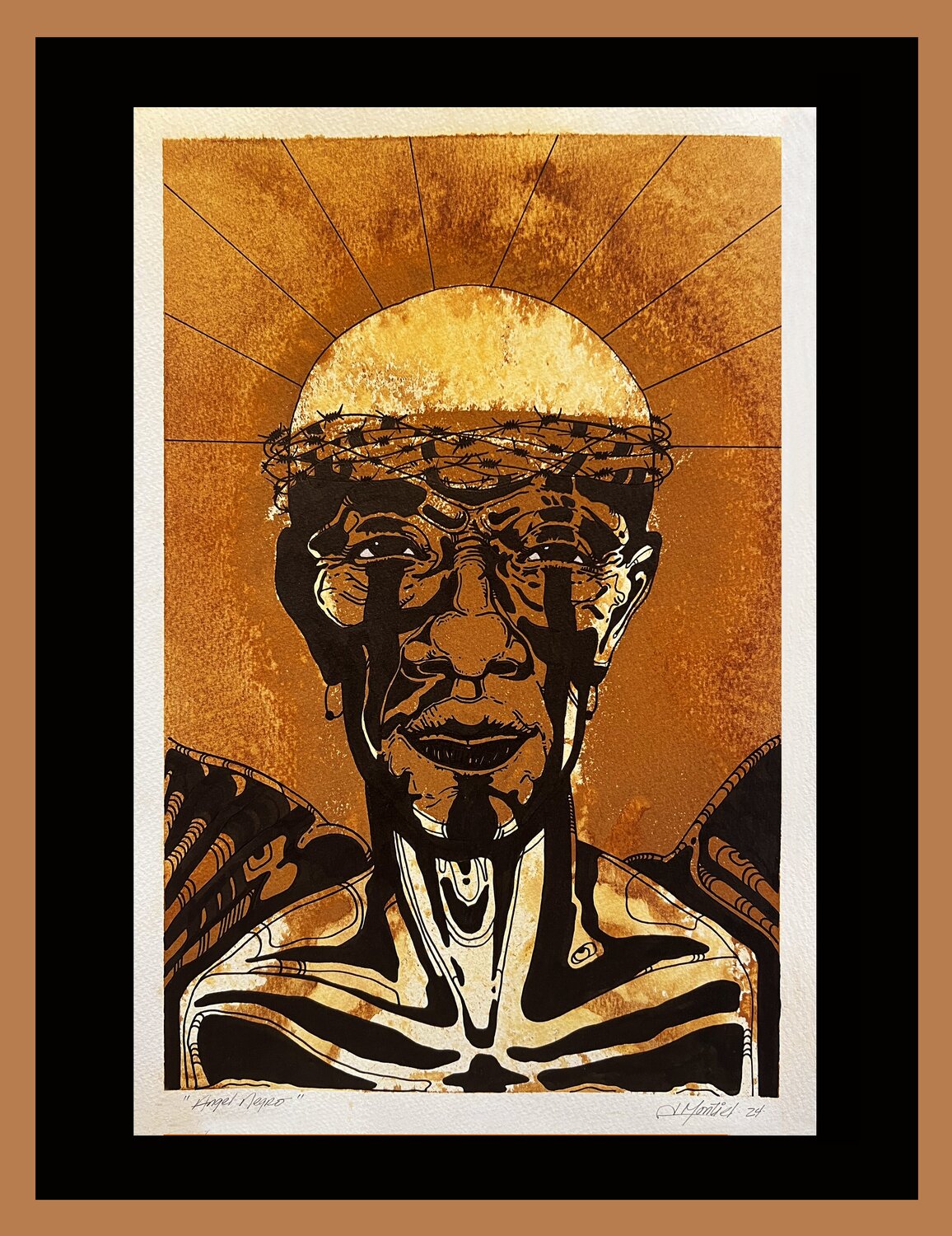 " Angel negro" Leonardo Montiel