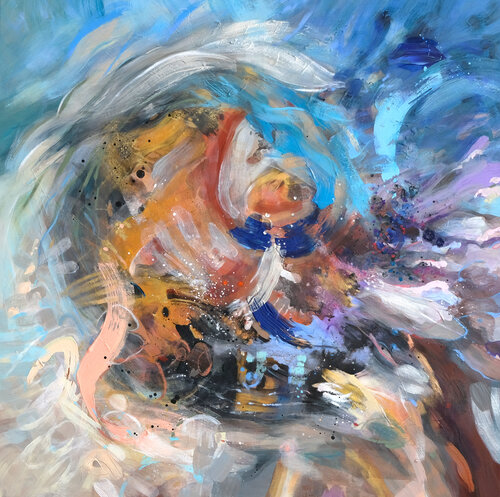 Something unique about it van Jana Magdova, Schilderij te koop op Singulart