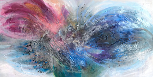 A story waiting to be written van Jana Magdova, Schilderij te koop op Singulart
