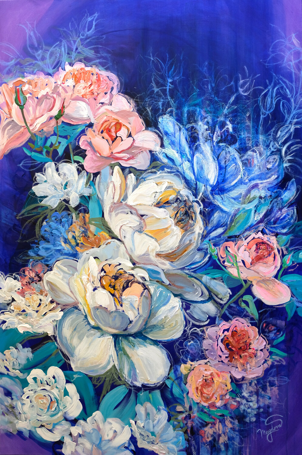 Bohemian roses Jana Magdova