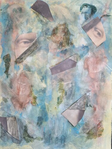 Mona Lisa 's eye's di Daria Sonja Kehrer, Pittura in vendita su Singulart