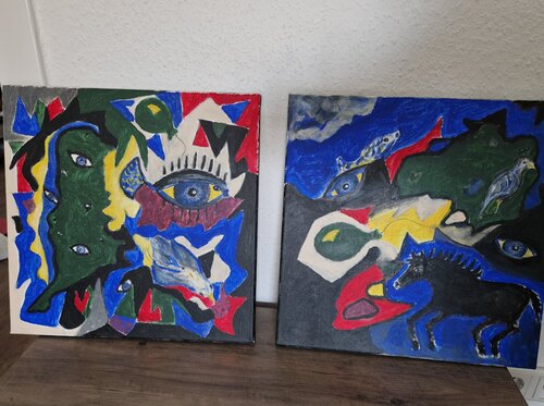 Der sehende Schlaf di Daria Sonja Kehrer, Pittura in vendita su Singulart