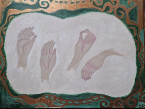 hands von Daria Sonja Kehrer, Malerei kaufen auf Singulart