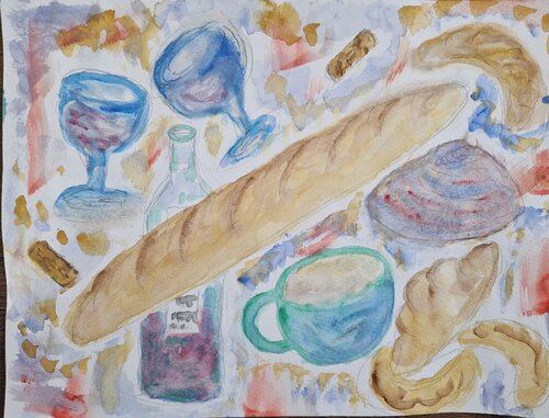 Savoir vivre von Daria Sonja Kehrer, Malerei kaufen auf Singulart