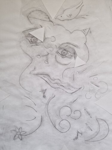 Picasso homage by Daria Sonja Kehrer, Drawing for Sale on Singulart