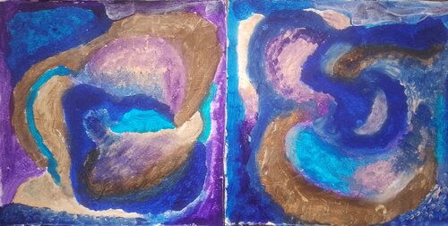 subterranean di Daria Sonja Kehrer, Pittura in vendita su Singulart