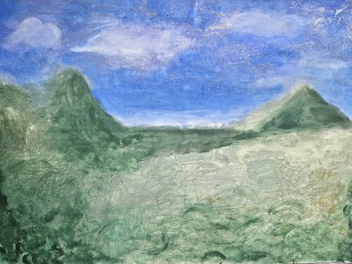 Aue di Daria Sonja Kehrer, Pittura in vendita su Singulart