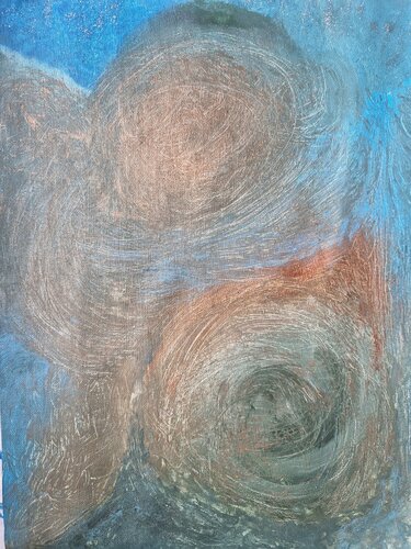 water cave by Daria Sonja Kehrer, 회화 for Sale on Singulart