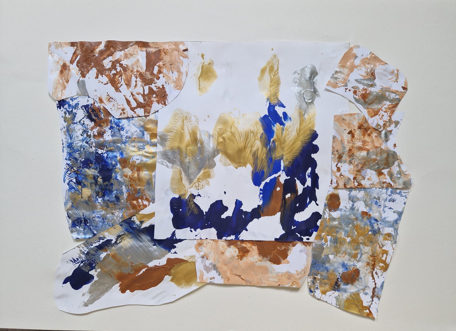 gold leaf Daria Sonja Kehrer