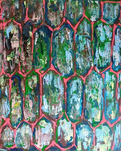 Im Wald van Susanne Stahr, Schilderij te koop op Singulart