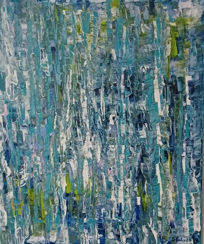 Birkenwald by Susanne Stahr, 油畫 for Sale on Singulart