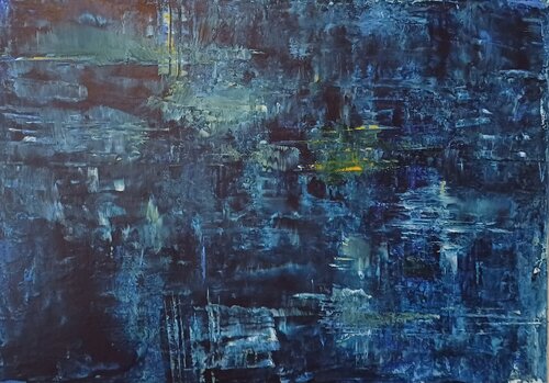 In tiefer Nacht von Susanne Stahr, Malerei kaufen auf Singulart