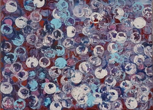 Feuerdorn - Variation 2 di Susanne Stahr, Pittura in vendita su Singulart