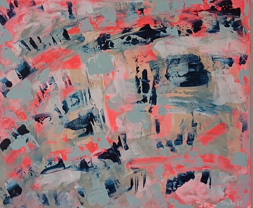 Reading Newspaper by Susanne Stahr, Painting for Sale on Singulart