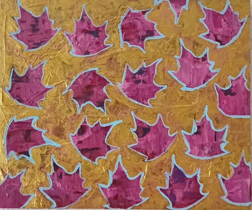 Blätterwerk 2 by Susanne Stahr, Painting for Sale on Singulart