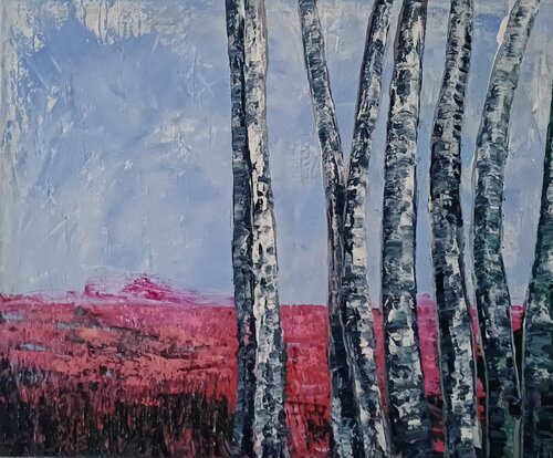 Weites Land di Susanne Stahr, Pittura in vendita su Singulart