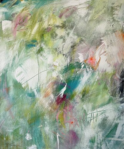 finally spring di Susanne Blum, Pittura in vendita su Singulart