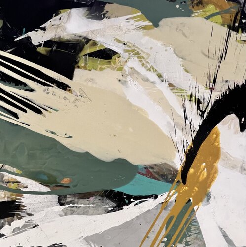 catch the rhythm van Susanne Blum, Schilderij te koop op Singulart