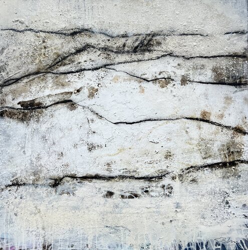 Alpine snowmelt by Susanne Blum, 회화 for Sale on Singulart