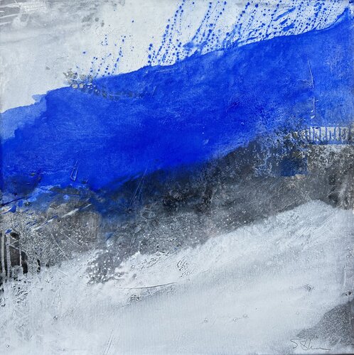 Unbreakable Blue par Susanne Blum, Peinture en vente sur Singulart