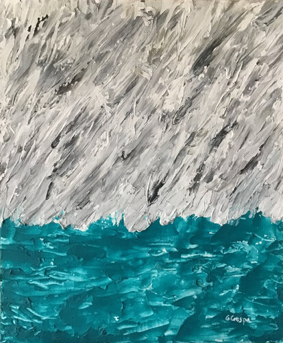 Iceland by Guillem Crespí Ginard, 油畫 for Sale on Singulart