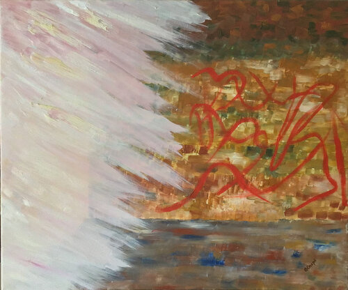 Wall painting by Guillem Crespí Ginard, 油畫 for Sale on Singulart