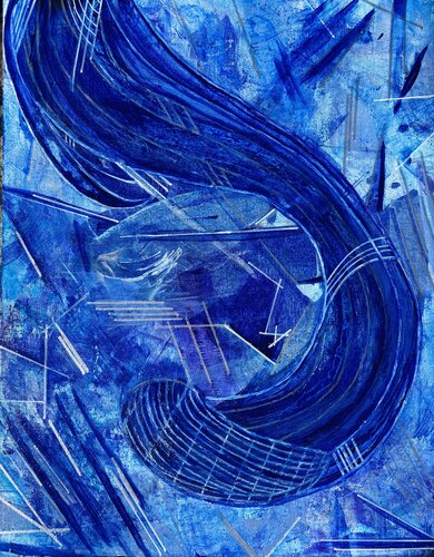 The wave van Martina Repetti, Schilderij te koop op Singulart