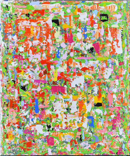 Colour is a Power which directly influences the soul van Olivia de Posson, Schilderij te koop op Singulart