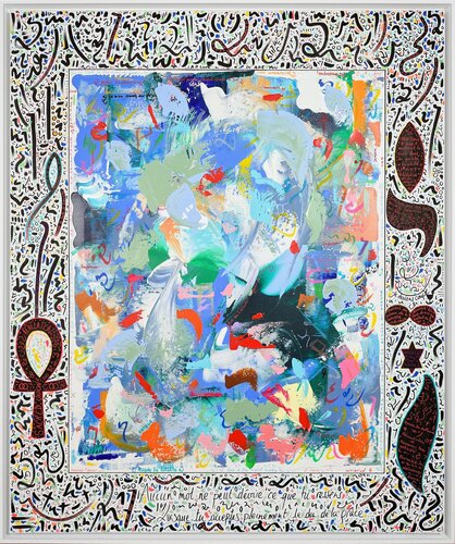La voie du coeur van Olivia de Posson, Schilderij te koop op Singulart
