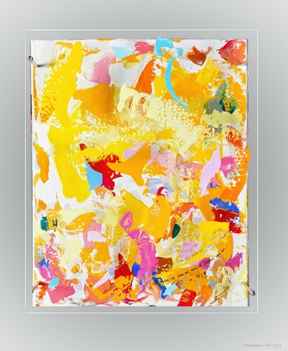Ce lieu où nous ne faisons qu'un... par Olivia de Posson, Peinture en vente sur Singulart